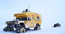 Moon-1 Humvee Rover during Northwest Passage Drive Expedition 2010