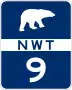 Highway 9 marker