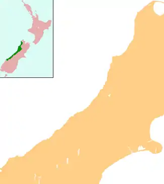 Kokiri is located in West Coast