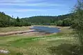 Lower part of the reservoir at low water