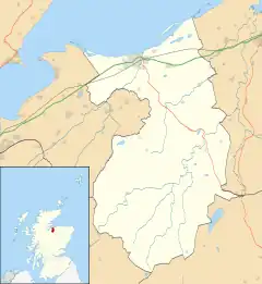 Clephanton is located in Nairn