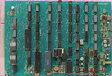 Top-side of assembled Nascom 1 computer