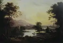 A Highland Loch landscape