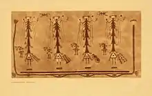 Navajo Sandpainting, c. 1907