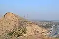 Newly realigned GT Road passing by the westernmost point of Margalla Hills to Kala Chitta Range, Pakistan.