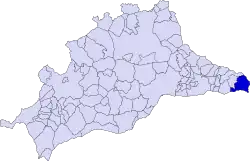 Municipal location in the province of Málaga