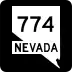 State Route 774 marker