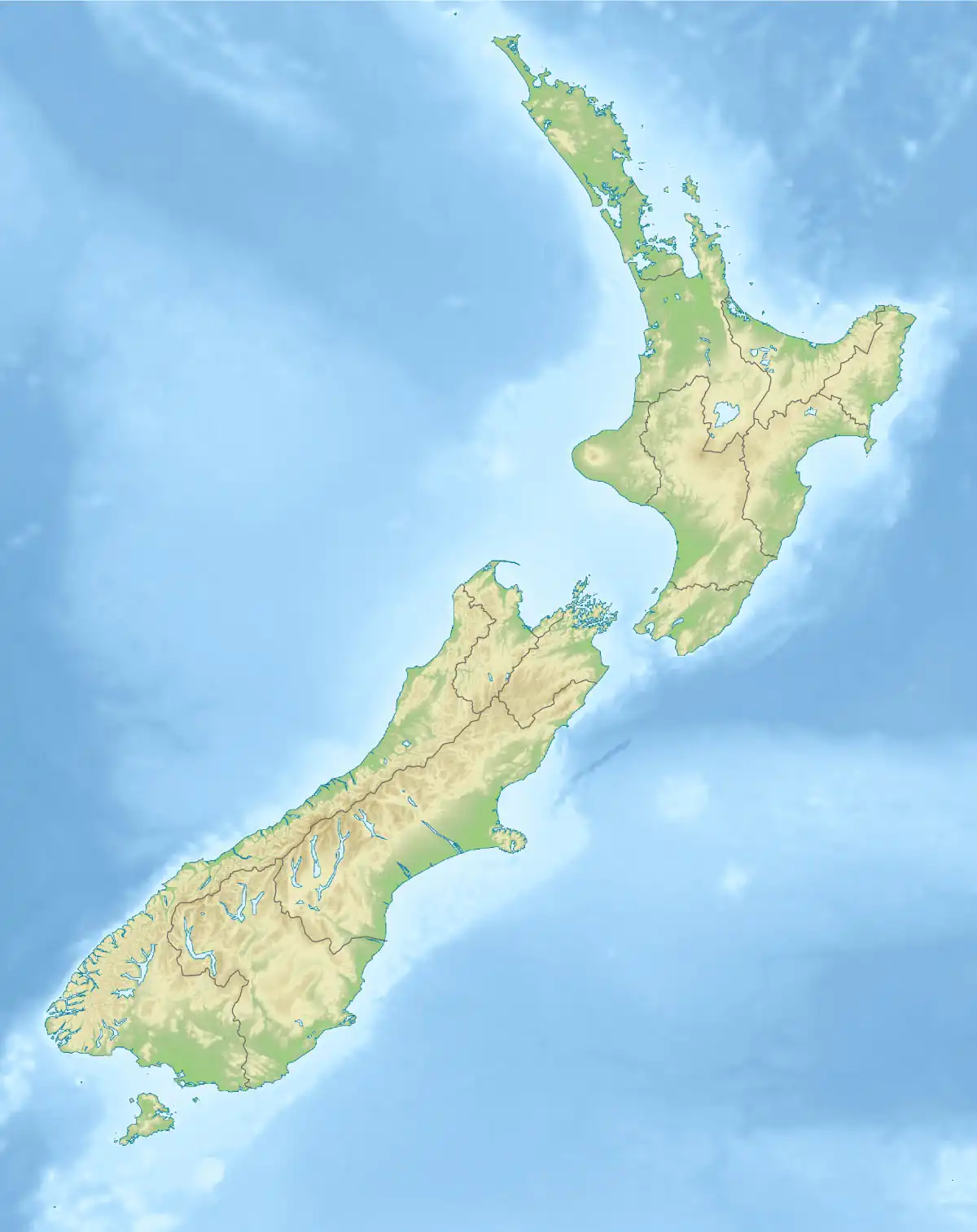 2016 Kaikōura earthquake is located in New Zealand