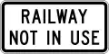 (A41-4) Railway Not In Use