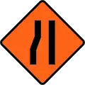 (TW-13) Road narrows on left