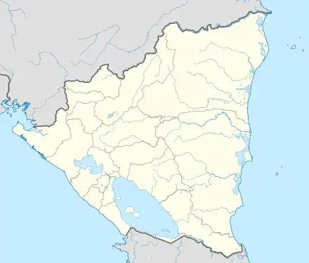 Rosita is located in Nicaragua