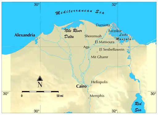 Nile delta