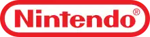 Nintendo logo, in red.