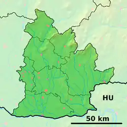 Černík is located in Nitra Region