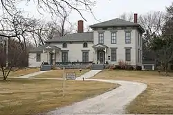 The Noble–Seymour–Crippen House,a Chicago Landmark, at 5624 N Newark Ave.