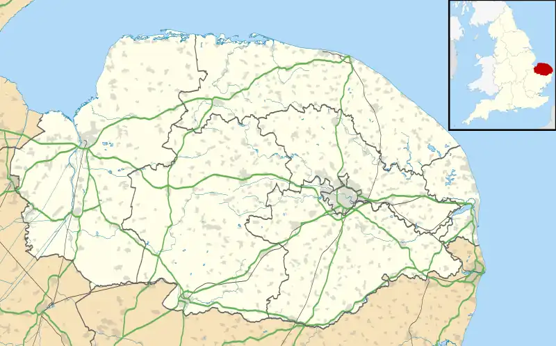 Thursford is located in Norfolk