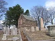 Brown Mausoleum, North Burial Ground, Providence, Rhode Island, 1869.