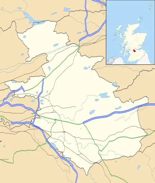 Coathill Hospital is located in North Lanarkshire