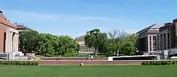 Northrop as seen from the front lawn of Coffman Memorial Union