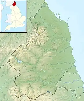 Kielder Reservoir is located in Northumberland