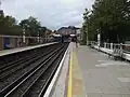 Southbound platform looking west