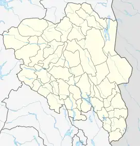 Rokosjøen is located in Innlandet