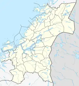 Feragen is located in Trøndelag