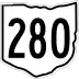 State Route 280 marker