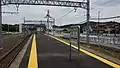 The platform looking south in June 2017