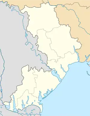 Plavni is located in Odesa Oblast