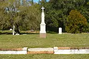 The Daughters of Charity plot and monument.