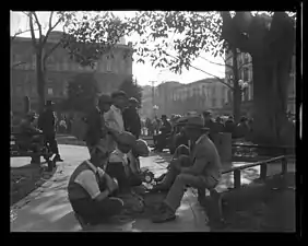 The Old Plaza around 1930