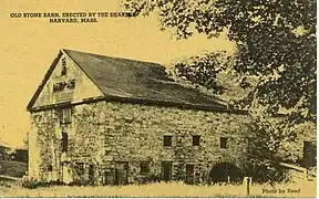 Old Stone Barn (c.1915), in Harvard Shaker Village