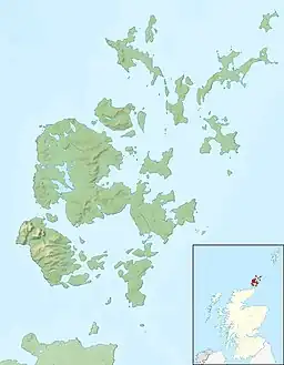 South Walls is located in Orkney Islands