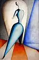 Oskar Schlemmer, Dancer, 1922-23