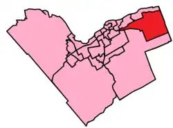 Location within Ottawa