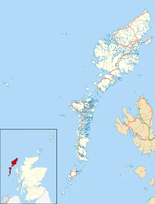 Borrowston is located in Outer Hebrides