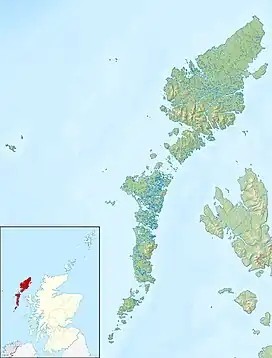 Stac Levenish is located in Outer Hebrides