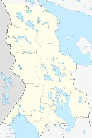 Khiytola is located in Karelia