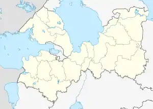 Podporozhye is located in Leningrad Oblast