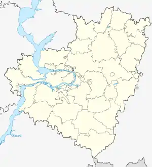 Pokhvistnevo is located in Samara Oblast