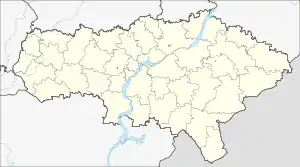 Kamensky is located in Saratov Oblast