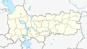 Berezovo is located in Vologda Oblast