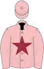 Pink, maroon star