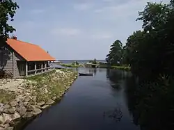 Mouth of Pühajõgi River in Toila