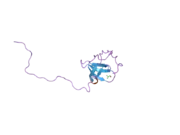 2oi3: NMR Structure Analysis of the Hematopoetic Cell Kinase SH3 Domain complexed with an artificial high affinity ligand (PD1)