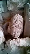 Sculpture of head of Shiva