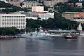 Shenyang moored in Vladivostok on 23 August 2015.