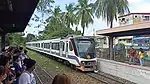 8102 at San Andres station in March 2022.