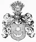 Leliwa in the armorial of Ostrowski, 1897